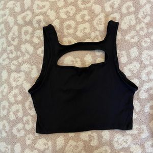 Lululemon🍋 LA cut out crop top